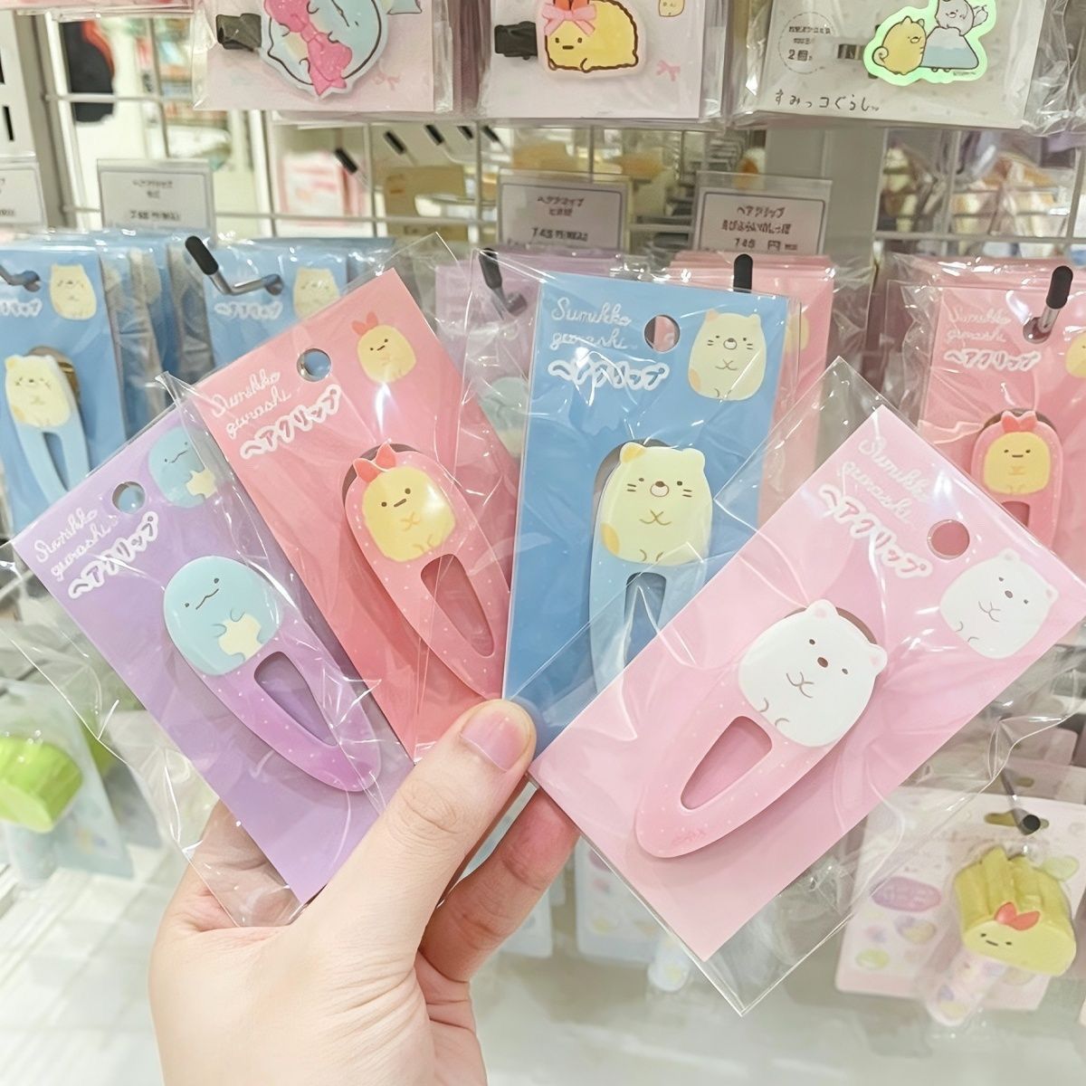 Hair Bundles - Kawaii Sumikko Gurashi Yan Saç Tokaları,