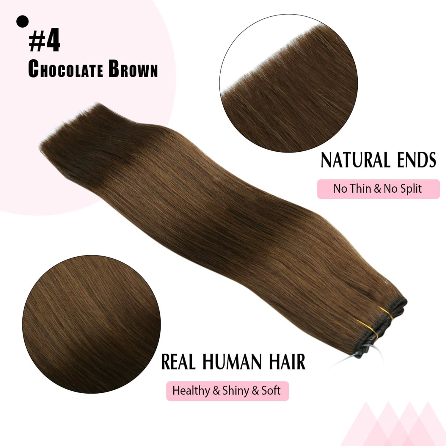 Görünmez Halo Saç Uzatmaları G - Seamless Clip In Hair Extensions Human Hair incelemesi ve fiyatı