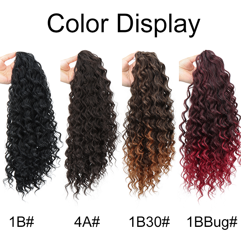 Sentetik 18 Inç Uzun Sapıkça K - Drawstring Afro Curly Puff Ponytail incelemesi ve fiyatı