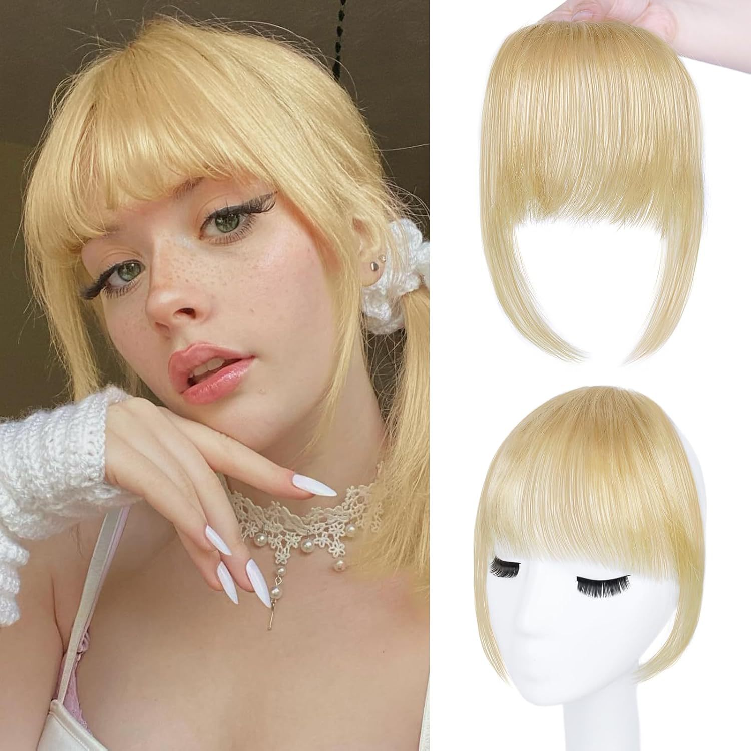100% İnsan Saç Patlama Klipsli - Seamless Clip In Hair Extensions Human Hair incelemesi ve fiyatı