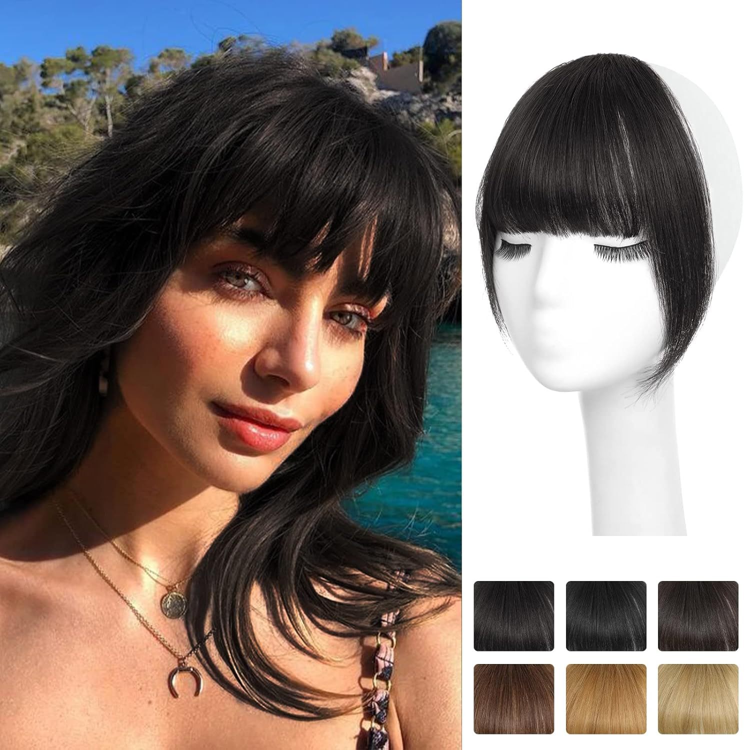 100% İnsan Saç Patlama Klipsli - Seamless Clip In Hair Extensions Human Hair incelemesi ve fiyatı