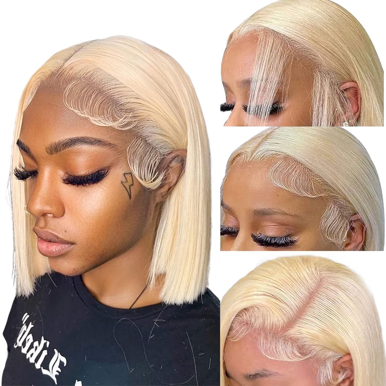 Bal Rengi Bob Peruk, İnsan Saç - Glueless Wear And Go Human Hair Wig incelemesi ve fiyatı