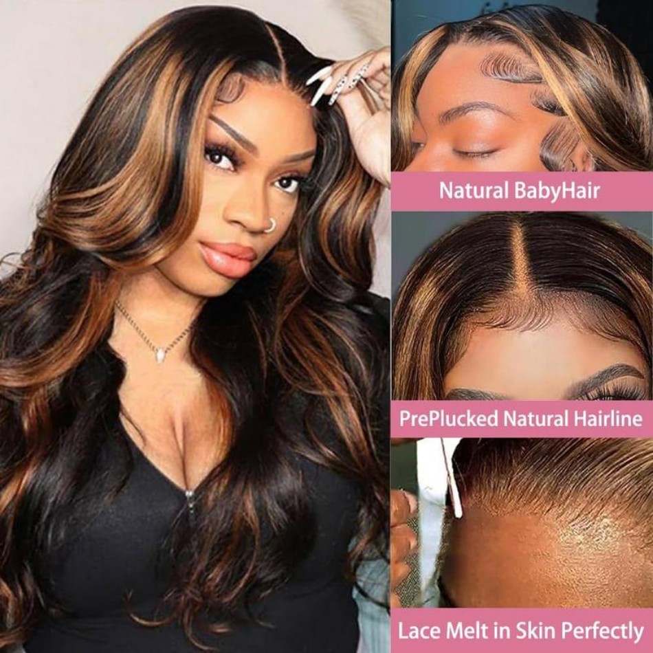 P1B30 Doğal Dalgalı İnsan Saçı - Lace Front Wigs incelemesi ve fiyatı