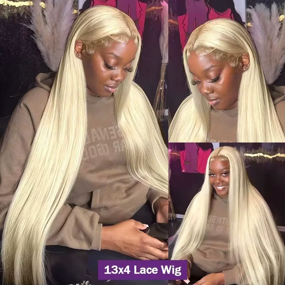 613 Platin Sarısı, Düz, Ön Per - Lace Front Wigs incelemesi ve fiyatı