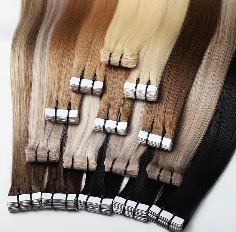 Bantlı İnsan Saçı Ekleri Doğal - Invisible Tape In Extensions Real Hair incelemesi ve fiyatı