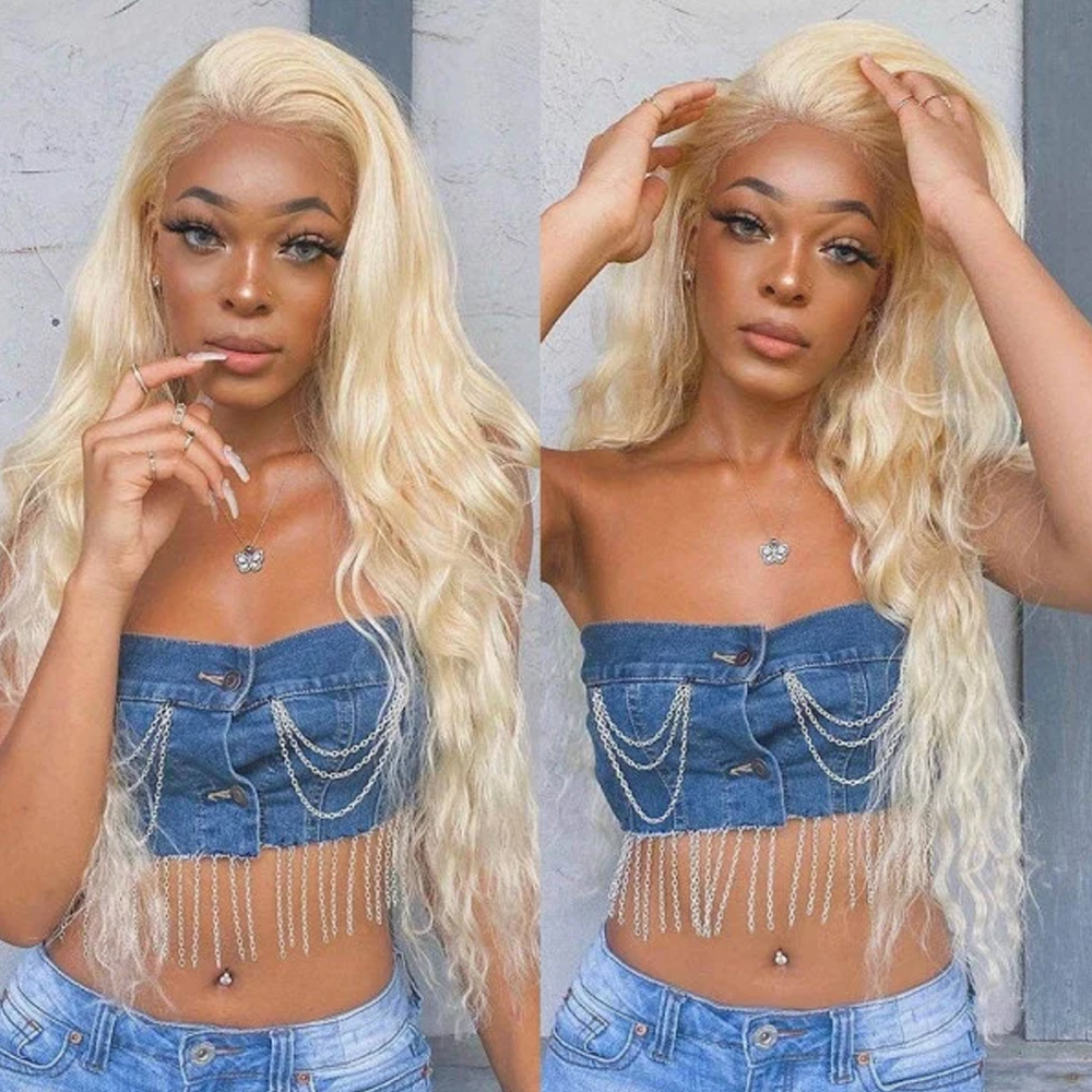 Görünmez İpli 360 HD Dantel Pe - 613 Blonde Body Wave Lace Front Wig incelemesi ve fiyatı